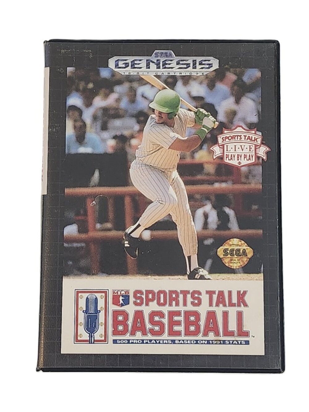 Sports Talk Baseball – Sega Genesis – CIB – MLBPA Licensed